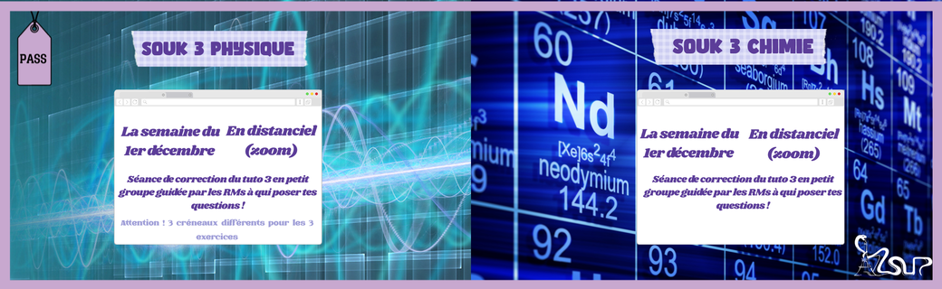 Souk 3 de physique x chimie 
